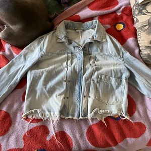 Free People Denim Jacket